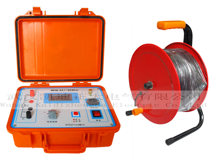 KDDT-10A接地引下線導(dǎo)通測試儀使用方法？